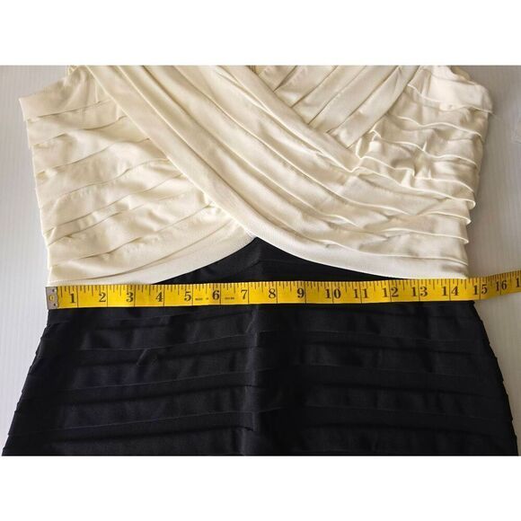 Scarlett Nite Cocktail Dress Sz 14 Black/White - Picture 12 of 12